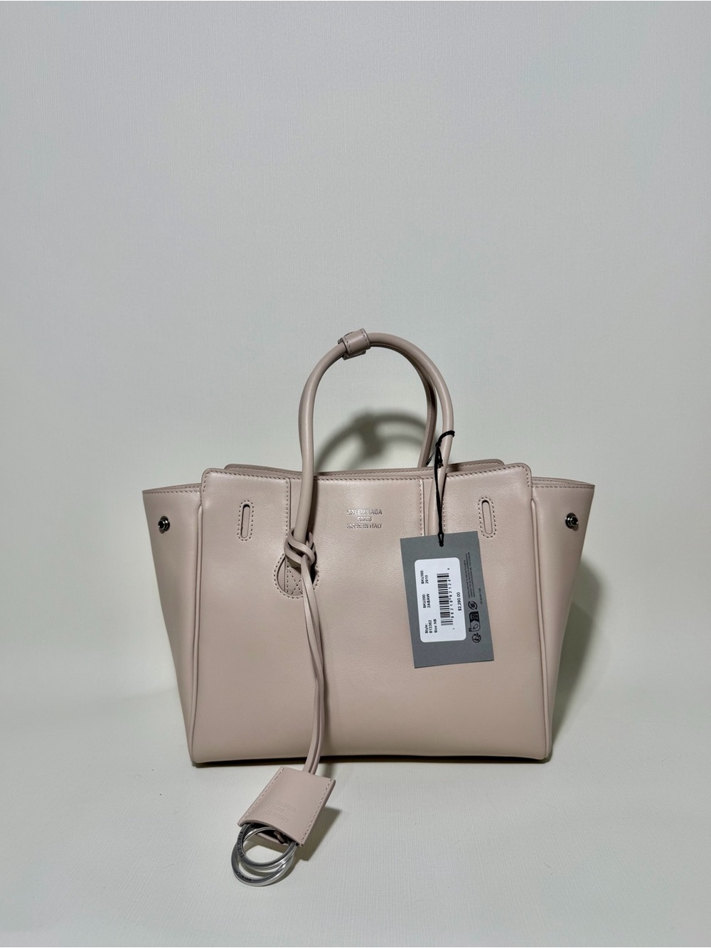 Balenciaga
Women's Hampton Carry All Bag Mini in Almond - Picture 2 of 16
